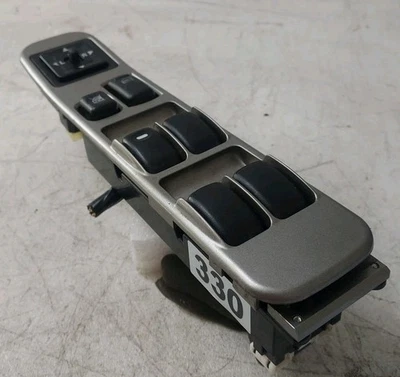 1997-2004 Mitsubishi Montero Sport левый водитель главный выключатель стекла с отделкой OEM - Изображение 1 из 4