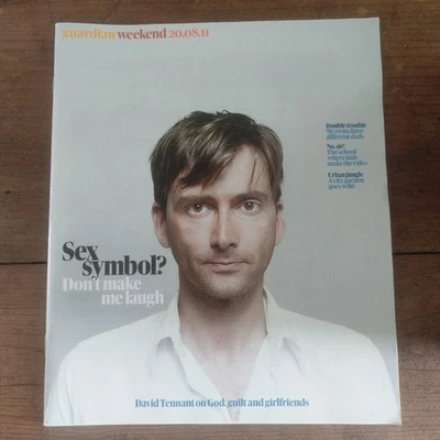 Guardian Weekend DAVID TENNANT On God Guilt & Girlfriends Magazine 20/8/2011 - Image 1 of 4