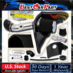 BCP BLACK 2010-2011 Camaro 3.6L V6 Heat Shield Cold Air Intake Induction Kit - Picture 1 of 5