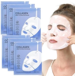 Collagen Face Mask, Bio-Collagen Deep Hydrating Overnight Mask with... - Picture 1 of 9