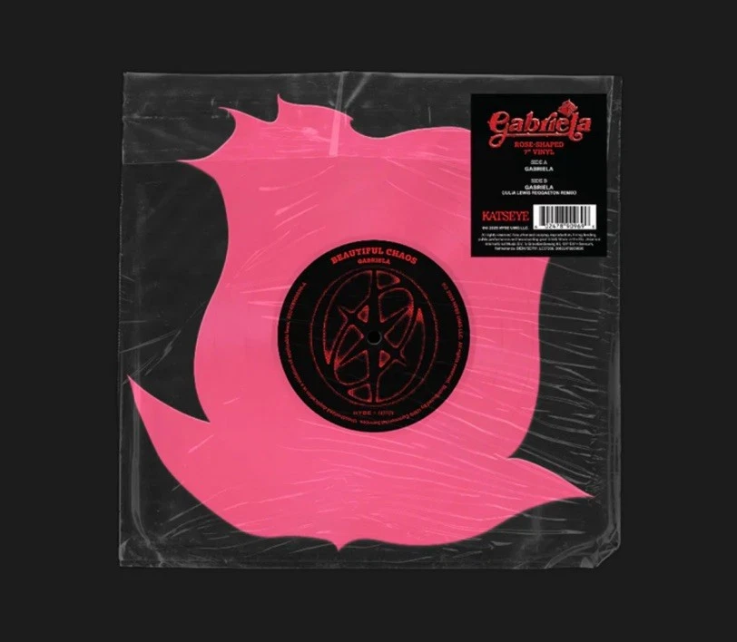 KATSEYE GABRIELA ROSE DIE-CUT 7" VINYL stray kids blackpink taylor swift twice - Image 1 of 1