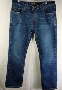 Ariat Rebar M5 Straight Leg Dark Wash Jeans Herren 36x32 - Bild 1 von 14