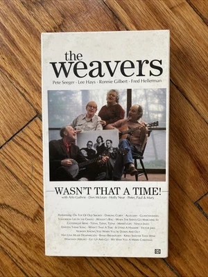 Weavers, The - Wasnt That a Time (VHS, 1992) TESTED WORKING FOLK PETE SEEGER - Image 1 of 4