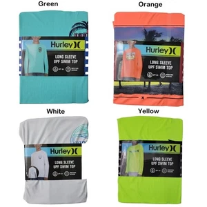 Hurley Boys Long Sleeve Moisture Wicking UV T-Shirt - Picture 1 of 10