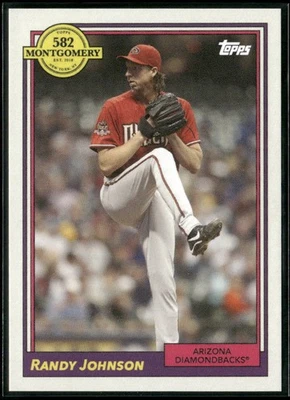 2022 Topps 582 Montgomery Club Set 2 #12 Randy Johnson - Image 1 of 2