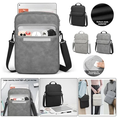 For iPad 9-13 Inch Tablet Sleeve Bag Handle Carrying Case with Shoulder Strap - Image 1 of 4