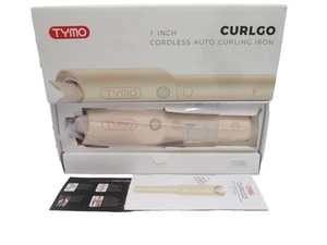 TYMO CurlGo Rotating Curling Wand - Cordless Automatic Curling Iron 1 Inch - Picture 1 of 9