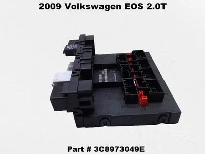 3C8973049E 2009 Volkswagen EOS 2.0T BCM BCU Body Control Module OEM - Image 1 of 4