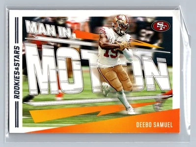 2023 Panini Rookies & Stars #MM-7 Deebo Samuel Man In Motion - Image 1 of 2