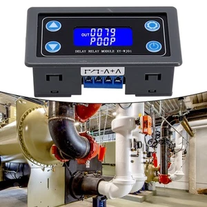 Relaismodul Zeitverzögerung Digitaler Zeitschalter 1 Stück 7.1 * 3.9 * 2.5 Cm - Bild 1 von 19