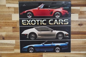 Hallmark Exotic Cars Kalender 1995 Sportautomobile Lithographie - Bild 1 von 2