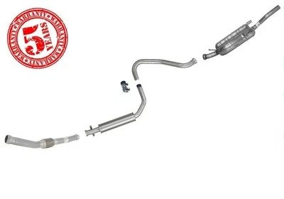 Resonador y silenciador medio de tubo Extenson delantero para Saab 900 1994-1998 2,3 L Foto 1 de 4