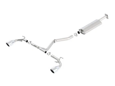 Borla 适用于 140496 S 型猫背 ExhauSt 适用于 13-15 Scion FR-S 和斯巴鲁 BRZ — 第 1/4 张图片