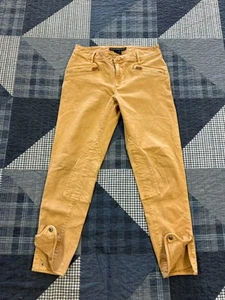 Pantalones deportivos de equitación Ralph Lauren beige polo vintage años 90 para mujer W30 X L27 - Imagen 1 de 17