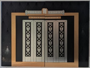 BLOOMINGDALE'S LUXURY DRAWER BEAUTY ADVENT CALENDAR 2024 Empty Box - Picture 1 of 5