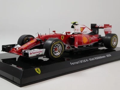 Ixo F1 diecast Ferrari DF16-H #7 Kimi Raikkonen 2016 1/24 LAF1853 - Immagine 1 di 3