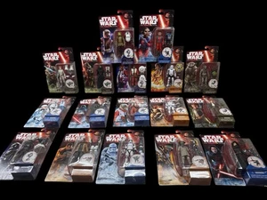 Hasbro Star Wars The Force Awakens 3.75" Figure Lot Of 17 Kylo Han Solo Vader + - Imagen 1 de 15