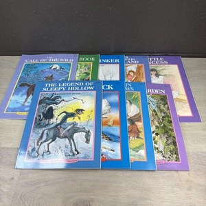 9 Vintage Troll Associates Book Classic Children's Stories - Homeschooling - Foto 1 di 7