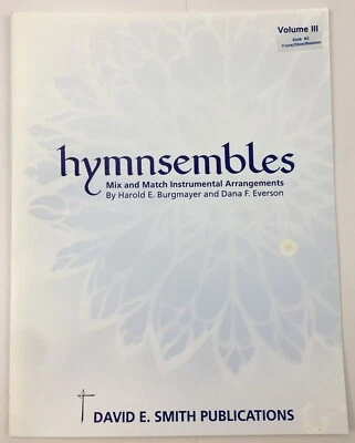 Hymnsembles Volume 3 Book 2 Sheet Music Instrumental Arrangements For Flute Oboe - Image 1 of 4