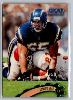 1997 Stadium Club #1 Junior Seau - Image 1 of 2