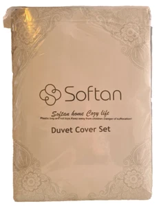 Juego de funda edredón Softan Home Cozy Life Premium 200 x 200 cm con 50 x 75 cm - Imagen 1 de 3