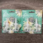 4 Glade Plugins Scented Oil Refill Bamboo Bliss Song Limited Edition (2 X 2 Ct)