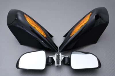 Retrovisores Negra + Intermitentes Naranja HONDA ST 1300 PAN EUROPEAN 2008-2017 - Imagen 1 de 4