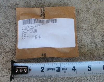 Подлинная крышка аккумулятора, прицел Elcan M145, PN 901610-001, военный выпуск США - Изображение 1 из 3