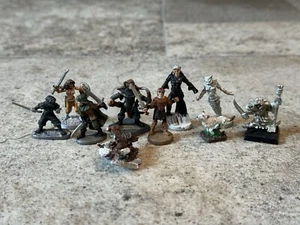 Zehn TSR Dungons Drangons Ral Partha Ent Grenadier und Warhammer Marauder Figuren - Bild 1 von 7