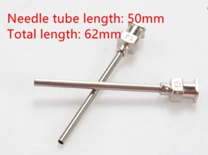 New 60pcs 10Gauge Blunt stainless steel dispensing syringe needle tips - Picture 1 of 4
