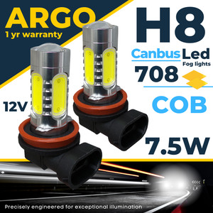 Para VW Scirocco LED Xenón Blanco Brillante Hid Frente Niebla Lámparas 2015-2018