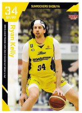 2023 RYAN KELLY #027 BBM B.LEAGUE Card FAST BREAK 2022-23 1st Half