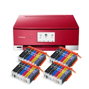 Canon Pixma TS8352A DRUCKER SCANNER KOPIERER WLAN CD-Druck + 24 XXL TINTE - Bild 1 von 7
