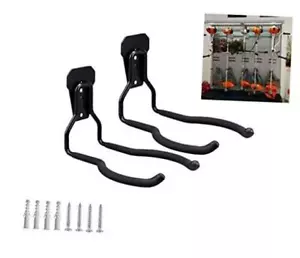 Garden Power Tool Hanger String Trimmer Hangers Garage Wall Hooks, Garage 2 Pcs - Picture 1 of 7
