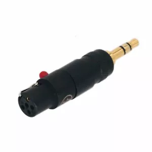DIY Adapter Mini-XLR TA5F to mini-jack 3.5mm 1/8" for audio wireless Microphones - Picture 1 of 4