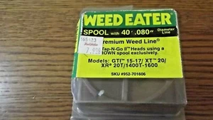 NOS Weed Eater Replacement Spool FTI 15 17 XT 20 HP 22 XR 20T 952-701606 T22 - Picture 1 of 1