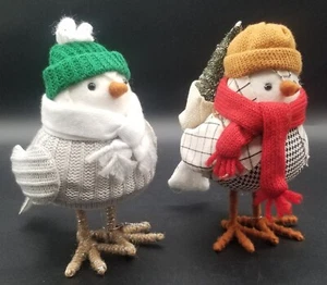 2018 TARGET Winter Christmas Bird Featherly Friends Juniper & Schatzi - Picture 1 of 10