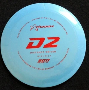 Prodigy 500 D2 over stable distance driver disc GREAT SKY DISC GOLF 171g-174g - Picture 1 of 8