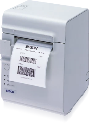 Epson TM-L90 Mono Thermal Label Printer Cream/Powered USB M165B REF W/WARRANTY - Image 1 of 2