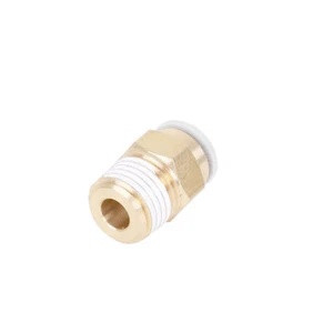 SMC KQ2H08-03AS Pneumatic Straight Threaded-to-Tube Adapter Port size 3/8 - Imagen 1 de 6