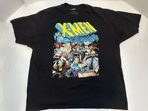 T-shirt uomo nera Marvel X-MEN manica corta taglia 2XL - Foto 1 di 12
