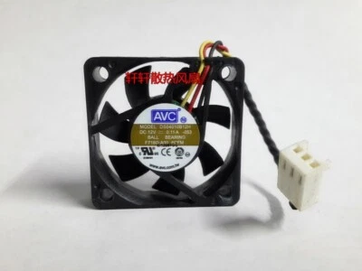 AVC 4CM 4010 12V 0.11A DS04010B12H 3-wire dual ball cooling fan - Image 1 of 2