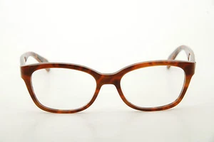 Authentic Prada VPR 20P MAU-1O1 54mm Havana on Tribal Print Frames Glasses Italy - Picture 1 of 11
