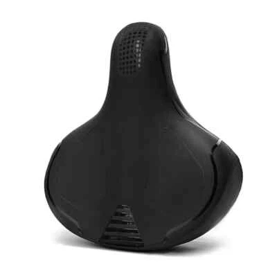 Asiento de bicicleta de gran tamaño para hombre y mujer cómodo, cojín de asiento de bicicleta suave extra ancho Foto 1 de 4