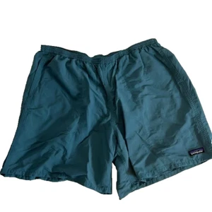 Patagonia Men’s Size 2X Green Shorts With Pockets Elastic Waist Ties Lined NWNT - Picture 1 of 8