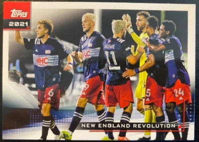 New England Revolution 2021 Topps MLS Team card #142 - Image 1 of 2