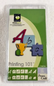 PRINTING 101 Cricut Cartridge - FONT - PHRASES  - Picture 1 of 6