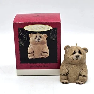 Hallmark Keepsake Ornament Lou Rankin Polar Honey Bear 1995 Handcrafted Sculptur - Picture 1 of 8