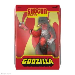 Super7 Shogun Godzilla Ultimates Figure Red Popy style monsters - Picture 1 of 4