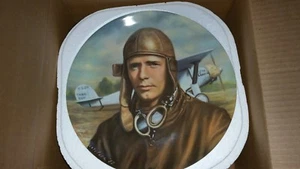 Piatto da collezione Lone Eagle Charles Lindberg Kenneth Van Rensselaer 131 di 3500 - Foto 1 di 2